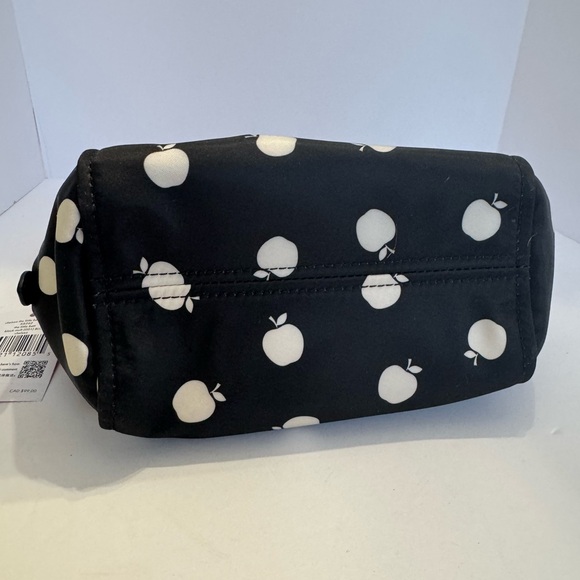 Kate Spade little better orchard chelsea Black and White Cosmetic Bag clutch NEW - Picture 5 of 8